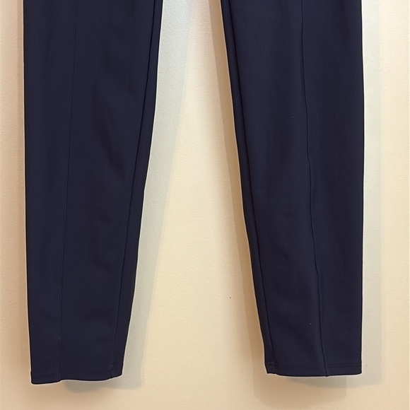 Lululemon | Black Straight Ankle Pixi Front Seam Ponte Leggings Pants 4 - Picture 5 of 16